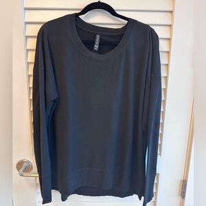 Athleta Coaster Luxe Sweatshirt - XL - Black